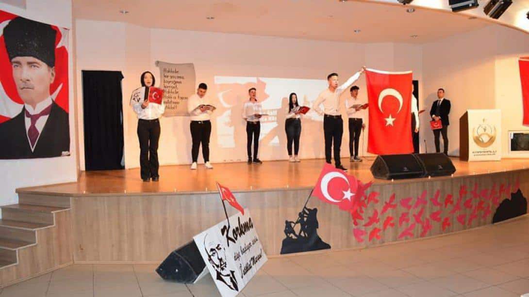 12 mart İstiklal Marşının Kabulü ve Mehmet Akif Ersoyu Anma Günü